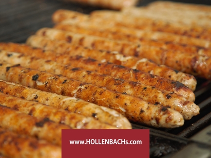 Bratwurst - HOLLENBACHs Beste - lecker gegrillt